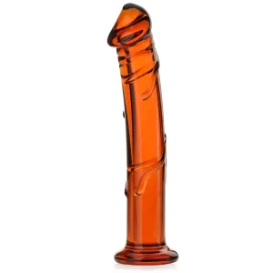 DILDO DE STICLĂ 16 cm PENIS ARTIFICIAL DE STICLĂ PENTRU VAGIN SAU ANUS - 78338508