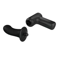 Pistol de masaj negru pentru cupluri, 5 viteze - 70641039 - 6