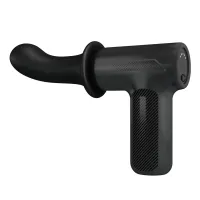 Pistol de masaj negru pentru cupluri, 5 viteze - 70641039 - 4