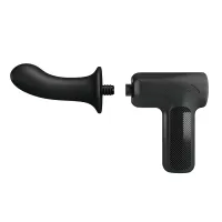 Pistol de masaj negru pentru cupluri, 5 viteze - 70641039 - 3