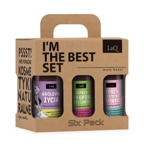 Set vegan de geluri de duș pentru femei LAQ Dominare Subtilă 6x100ml - 76756998