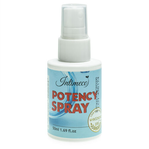 INTIMECO „POTENCY SPRAY” 50 ml – LICHID PENTRU MĂRIREA POTENȚIEI LA BĂRBAȚI - INT 0003