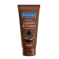 Lubrifiant pe bază de apă cu aromă de biscuiți cu ciocolată Pasante Delicious 75 ml - 77586070 - 2