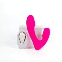 Vibrator exclusivist 2 în 1 pentru punctul G cu funcție de supt, 14 opțiuni - 76664044 - 2
