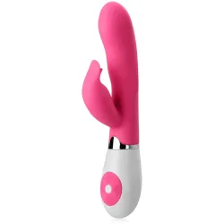 VIBRATOR DUBLU DIN SILICON CU  Z LIMBUŢĂ PRETTY LOVE „FELIX” - LBB 014223
