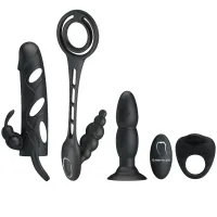 Set de gadgeturi erotice în 4 părți pentru bărbați - 79563451 - 3