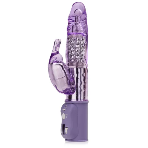 VIBRATOR ROTATIV DIN GEL PENTRU DOAMNE CU BILE PENTRU MASAJ ȘI EPURAȘ - 55853572