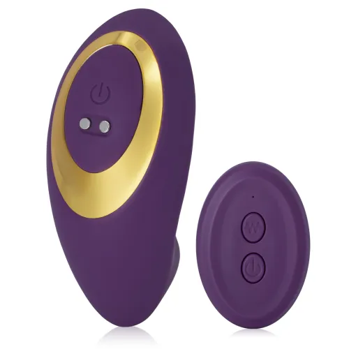 Maseur cu aspirație și vibrații 2 în 1, 100 de programe + telecomandă - 71281628