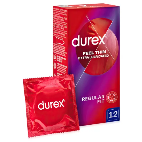 Prezervative subțiri Durex Feel Thin Extra Lubricated - 74515930