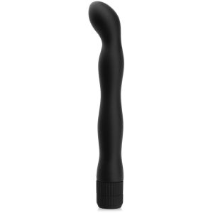 DILDO FALIC AL PLĂCERII – VIBRATOR NEGRU CURBAT – 81797482