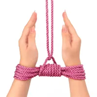 Rebellion funie roz de 10 m pentru bondage BDSM - 70000503 - 5