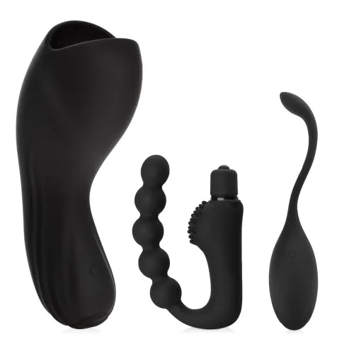 Set pentru cupluri - masturbator, masor de prostată, ou APP - 72861311