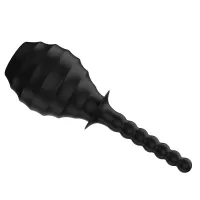 Pară neagră pentru clismă irigator pentru sex anal 330 ml - 73026801 - 4
