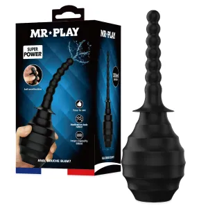 Pară neagră pentru clismă irigator pentru sex anal 330 ml - 73026801