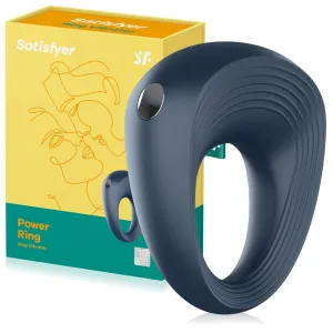 Inel erectil vibrant pentru cupluri Satisfyer Power Ring - 72832108