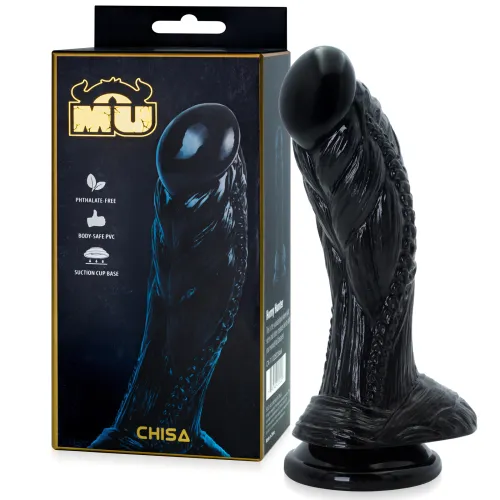 Dragon Dildo Alien cu ventuză și textură stimulatoare 19 cm – 74629858