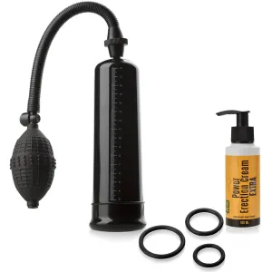 Set Erecțional: Pompa de Penis, Cremă pentru Erecție și Inele Erecționale - 71141028