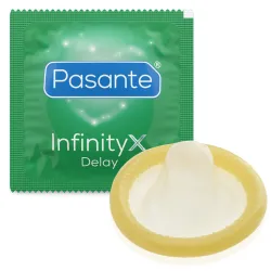 Prezervativ pentru întârzierea ejaculării Pasante Delay Infinity "X", 1 buc - 78075444