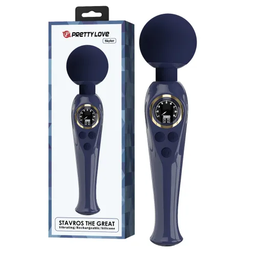 Masajator WAND bleumarin elegant pentru femei 90 de programe - 74526849