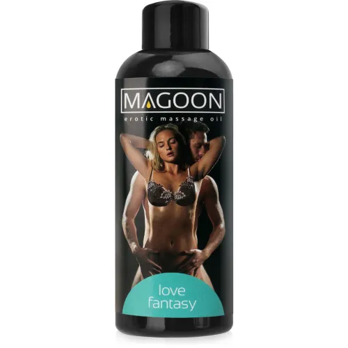 MAGOON LOVE FANTASY 100 ML - ULEI DE MASAJ EROTIC CU PARFUM SENZUAL CU ULEI DE JOJOBA - 71738126