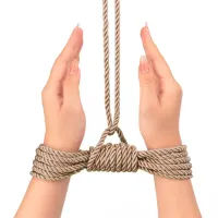 Rebellion frânghie bej pentru legare bondage BDSM 10 m - 77126084 - 3