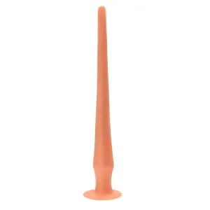 Sondă anală din silicon elastica de culoarea pielii dildo 50 cm - 77015520