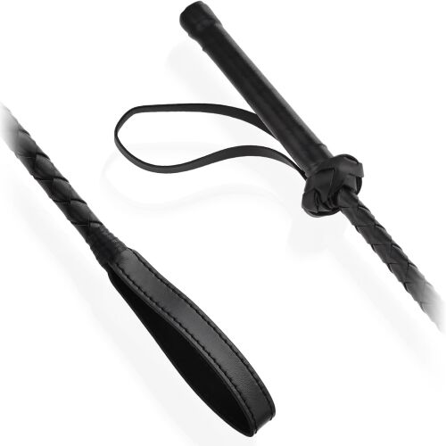 CREVAȘĂ LUNGIME 71 cm DIN PIELE BAT BDSM PENTRU BICIUIRE ȘI PEDEAPSĂ - 74994946