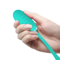 Ou vibratoare verde pentru stimularea vaginului cu 12 funcții - 73488399 - 5
