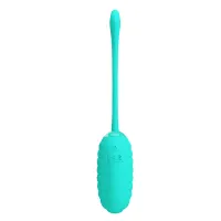 Ou vibratoare verde pentru stimularea vaginului cu 12 funcții - 73488399 - 4