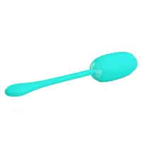 Ou vibratoare verde pentru stimularea vaginului cu 12 funcții - 73488399 - 3