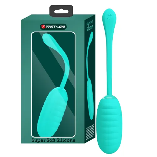 Ou vibratoare verde pentru stimularea vaginului cu 12 funcții - 73488399