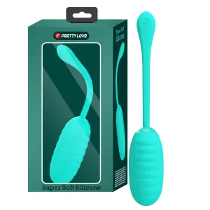 Ou vibratoare verde pentru stimularea vaginului cu 12 funcții - 73488399