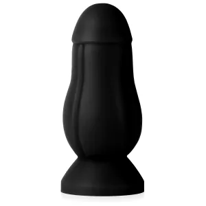 Mare anal plug dop negru dildo anal 6,3 cm diametru - 77057785