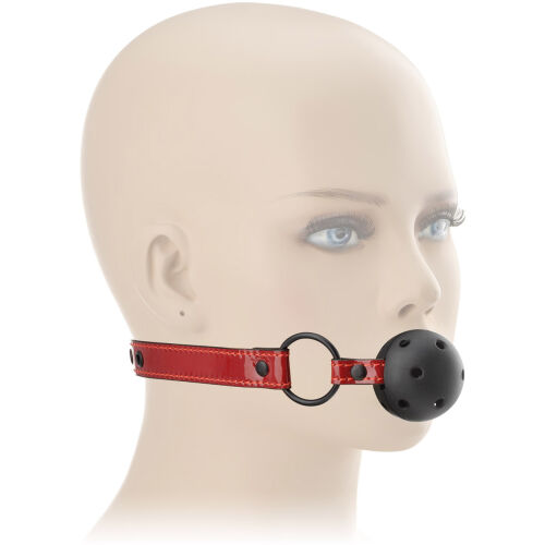 GAG REGLABIL CU BILĂ ÎN GURĂ GADGET BDSM - 75418800