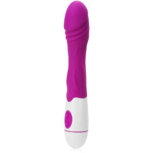 30 OPȚIUNI DE VIBRARE, VIBRATOR DIN SILICON, MASTURBATOR PERFECT - 58634260