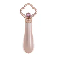 Mini vibrator elegant și discret cu cristal 10 funcții - 73720186 - 5