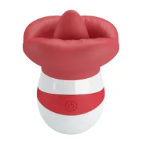 Masturbator pentru femei cu limbuță vibrantă, 10 moduri de masaj - 76919528 - 7