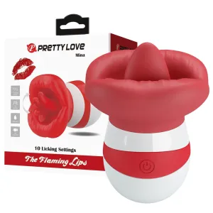 Masturbator pentru femei cu limbuță vibrantă, 10 moduri de masaj - 76919528