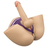 Păpușă realistă unisex cu penis realist, vagin artificial și anus - 77195407 - 10