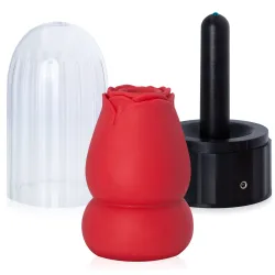 Masturbator încălzit pentru bărbați vagin artificial trandafir - 75528707