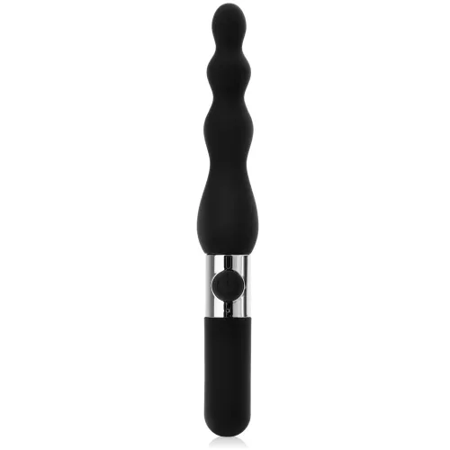 Vibrator negru cu bile, 7 vibrații super puternice, 10 cm - 78662615
