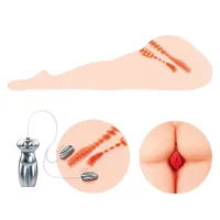Masturbator realistyczny pentru bărbați cu vibrații picioare sexy - 70093480 - 5