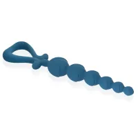 Sondă anală din silicon verde, mărgele analice 20 cm - 77957362 - 2