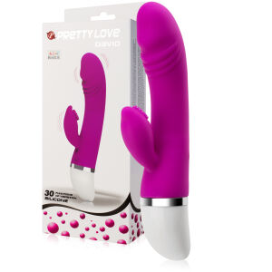 PRETTY LOVE – VIBRATOR DIN SILICON CU STIMULATOR CLITORIDIAN EXCEPȚIONAL – 30 DE FUNCȚII– 81732700